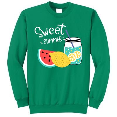 Sweet Summer Watermelon Lemonade Sweatshirt