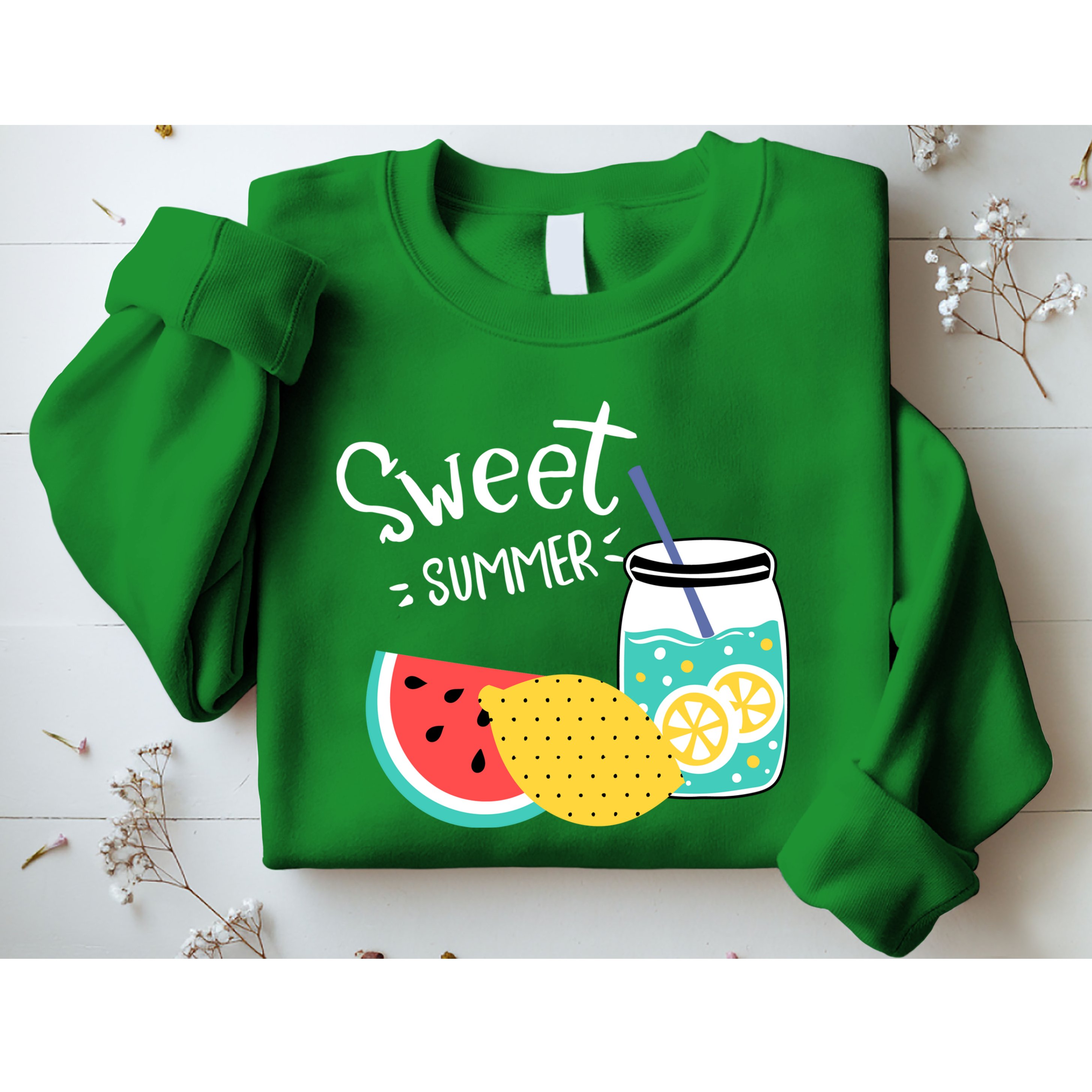 Sweet Summer Watermelon Lemonade Sweatshirt