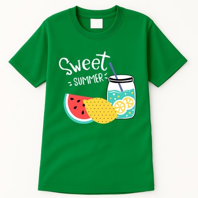 Sweet Summer Watermelon Lemonade Tall T-Shirt