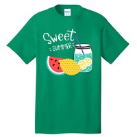 Sweet Summer Watermelon Lemonade Tall T-Shirt