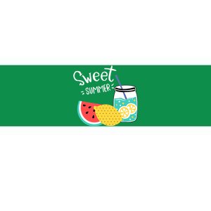 Sweet Summer Watermelon Lemonade Bumper Sticker