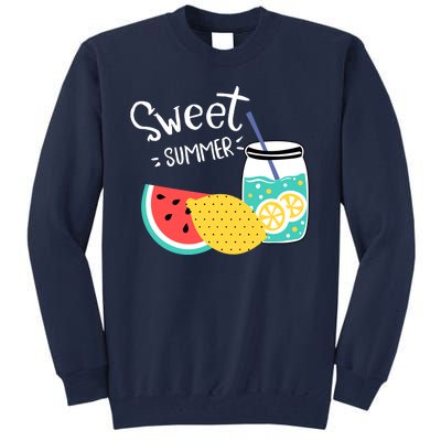 Sweet Summer Watermelon Lemonade Tall Sweatshirt