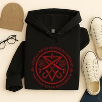 S.A.T.A.N.I.C Symbols W Latin Words Hoodie