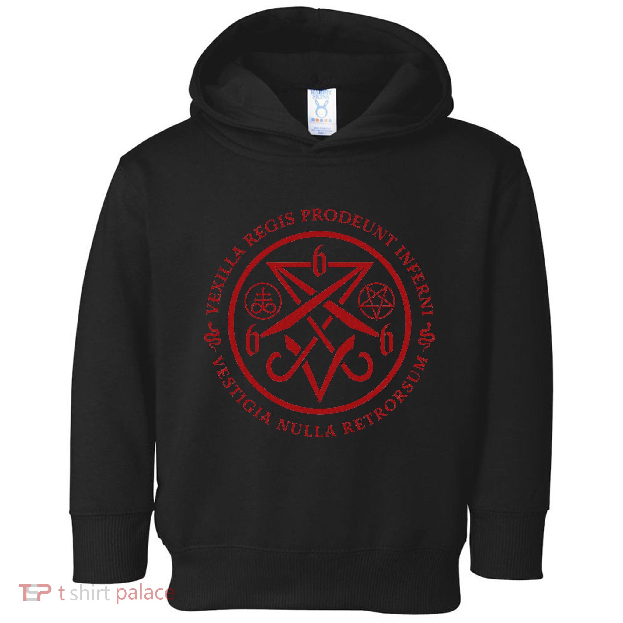 S.A.T.A.N.I.C Symbols W Latin Words Toddler Hoodie