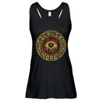 Sick Sad World Crying Eye Vintage Apocalypse Ladies Essential Flowy Tank