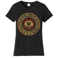 Sick Sad World Crying Eye Vintage Apocalypse Women's T-Shirt