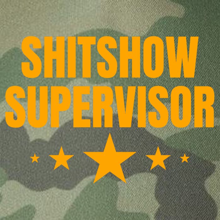 Shitshow Supervisor | Welcome To The Shitshow Legacy Tie Dye Trucker Hat