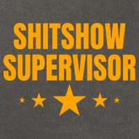 Shitshow Supervisor | Welcome To The Shitshow Cotton Canvas Backpack