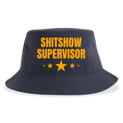 Shitshow Supervisor | Welcome To The Shitshow Sustainable Bucket Hat