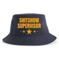 Shitshow Supervisor | Welcome To The Shitshow Sustainable Bucket Hat