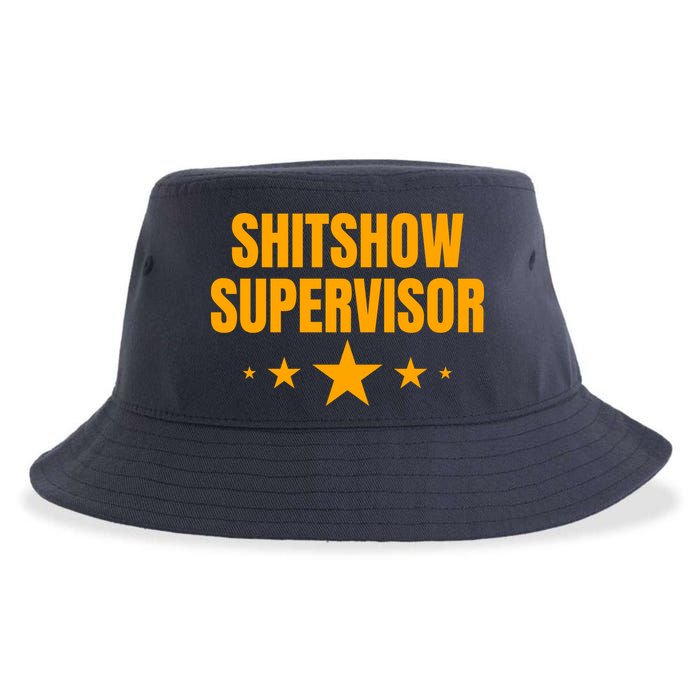 Shitshow Supervisor | Welcome To The Shitshow Sustainable Bucket Hat