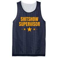 Shitshow Supervisor | Welcome To The Shitshow Mesh Reversible Basketball Jersey Tank