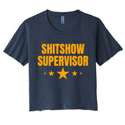 Shitshow Supervisor | Welcome To The Shitshow Crop Top