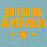 Shitshow Supervisor | Welcome To The Shitshow Sueded Cloud Jersey T-Shirt