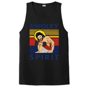 Swoley Spirit WEIGHT LIFTING Jesus Swoley Spirit PosiCharge Competitor Tank