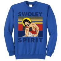 Swoley Spirit WEIGHT LIFTING Jesus Swoley Spirit Sweatshirt