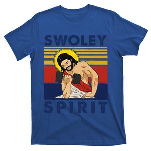 Swoley Spirit WEIGHT LIFTING Jesus Swoley Spirit T-Shirt