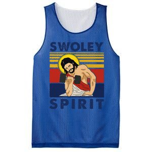 Swoley Spirit WEIGHT LIFTING Jesus Swoley Spirit Mesh Reversible Basketball Jersey Tank