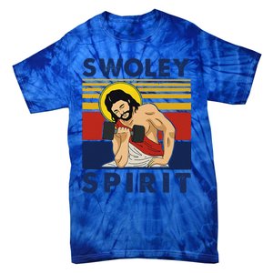 Swoley Spirit WEIGHT LIFTING Jesus Swoley Spirit Tie-Dye T-Shirt