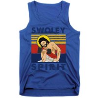 Swoley Spirit WEIGHT LIFTING Jesus Swoley Spirit Tank Top