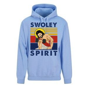 Swoley Spirit WEIGHT LIFTING Jesus Swoley Spirit Unisex Surf Hoodie