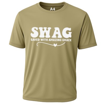 Swag Saved With Amazing Grace Jesus God Performance Shirt