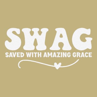 Swag Saved With Amazing Grace Jesus God T-Shirt