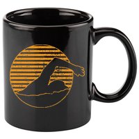 Swimming 11oz C Handle Ceramic Mug