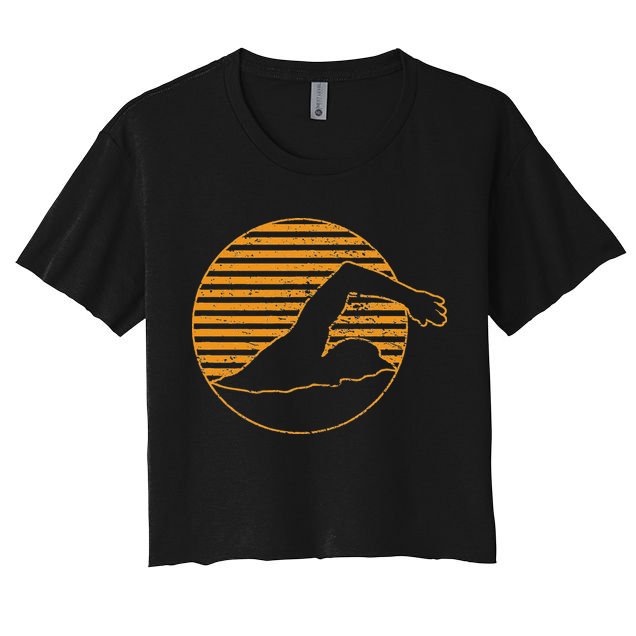 Swimming Crop Top