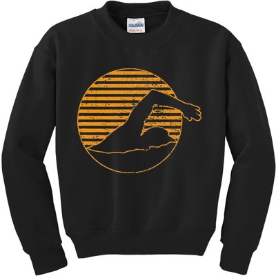 Swimming Kids Sweatshirt