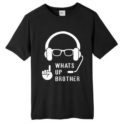 Sketch Streamer Whats Up Brother Tall Fusion ChromaSoft Performance T-Shirt