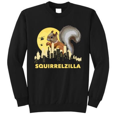 Squirrelzilla Squirrel Whisperer Squirrel Lover Animal Sweatshirt