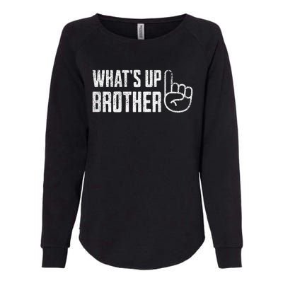 Sketch streamer whats up brother Womens California Wash Sweatshirt