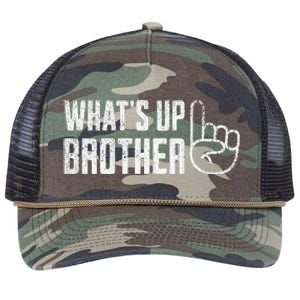 Sketch streamer whats up brother Retro Rope Trucker Hat Cap