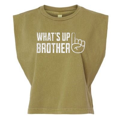 Sketch streamer whats up brother Garment-Dyed Women's Muscle Tee