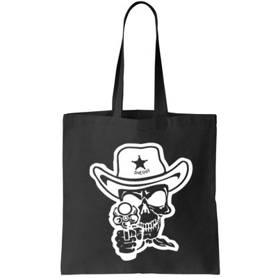 Sheriff Skull With Gun Bag