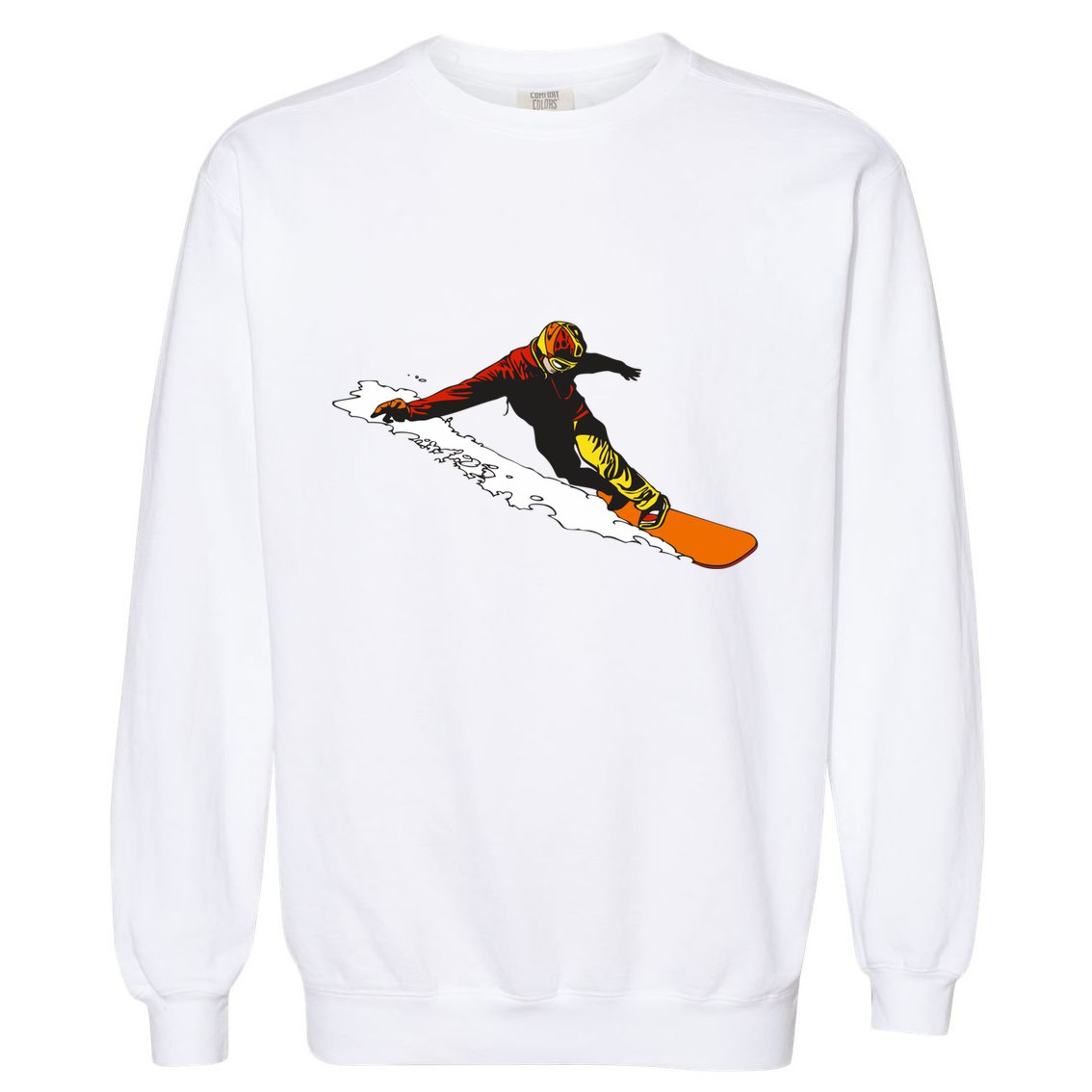 Snowboarding Snowboarder Winter Sport Snowboard Design Gift Garment-Dyed Sweatshirt