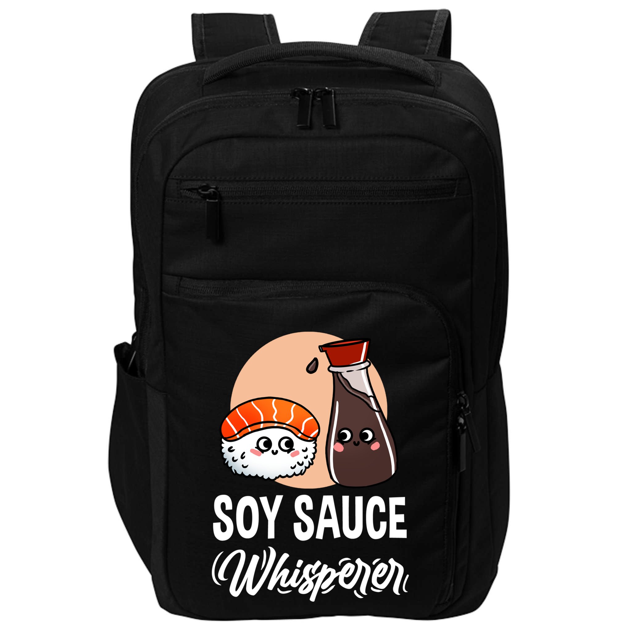 Soy Sauce Whisperer For Sushi Lover Gift Impact Tech Backpack