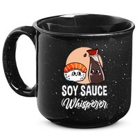 Soy Sauce Whisperer For Sushi Lover Gift 15oz Campfire Ceramic Mug