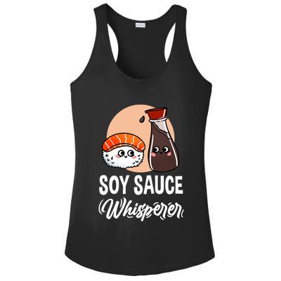 Soy Sauce Whisperer For Sushi Lover Gift Ladies PosiCharge Competitor Racerback Tank