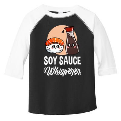 Soy Sauce Whisperer For Sushi Lover Gift Toddler Fine Jersey T-Shirt