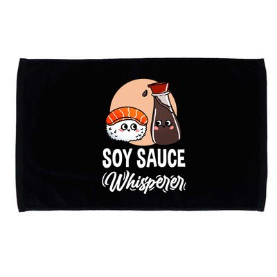 Soy Sauce Whisperer For Sushi Lover Gift Microfiber Hand Towel
