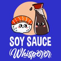 Soy Sauce Whisperer For Sushi Lover Gift Button