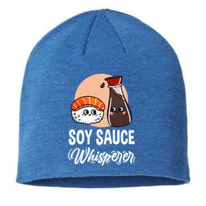 Soy Sauce Whisperer For Sushi Lover Gift Sustainable Beanie