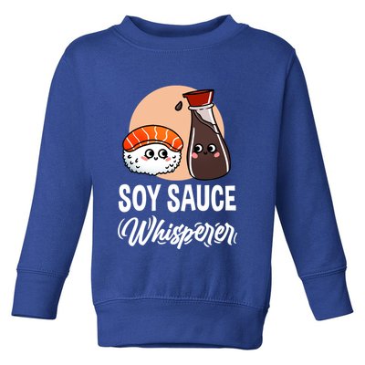 Soy Sauce Whisperer For Sushi Lover Gift Toddler Sweatshirt
