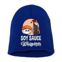 Soy Sauce Whisperer For Sushi Lover Gift Short Acrylic Beanie