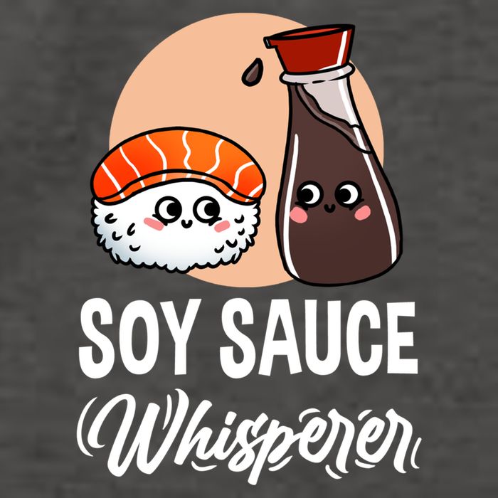 Soy Sauce Whisperer For Sushi Lover Gift Vector Backpack