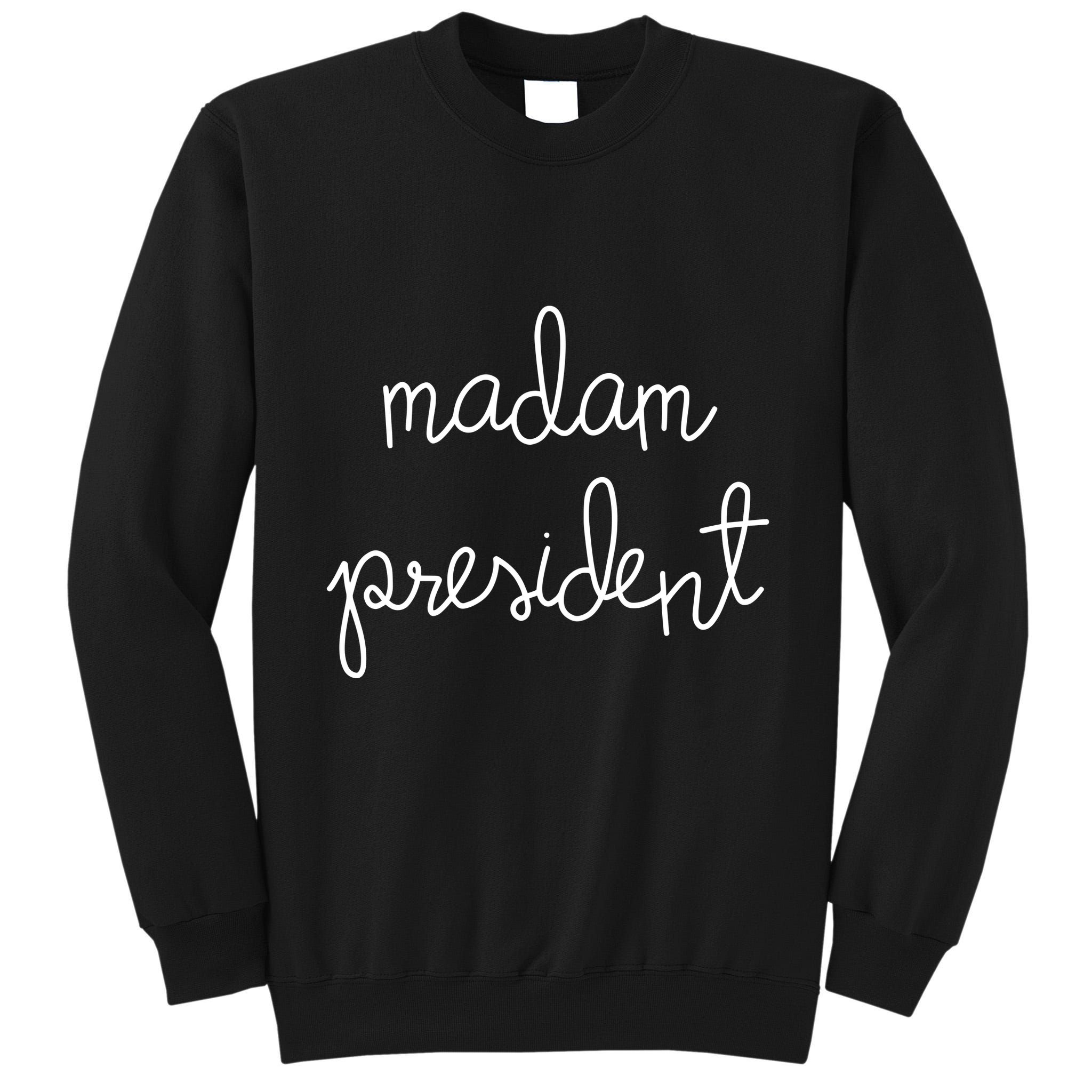 Sharon Stone Wearing Madam President Limited Tall Sweatshirt