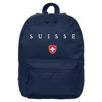 Switzerland Suisse Xo4u Original 16 in Basic Backpack