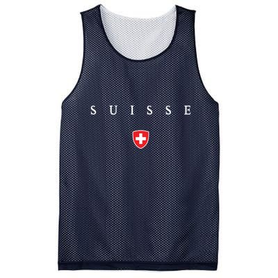 Switzerland Suisse Xo4u Original Mesh Reversible Basketball Jersey Tank